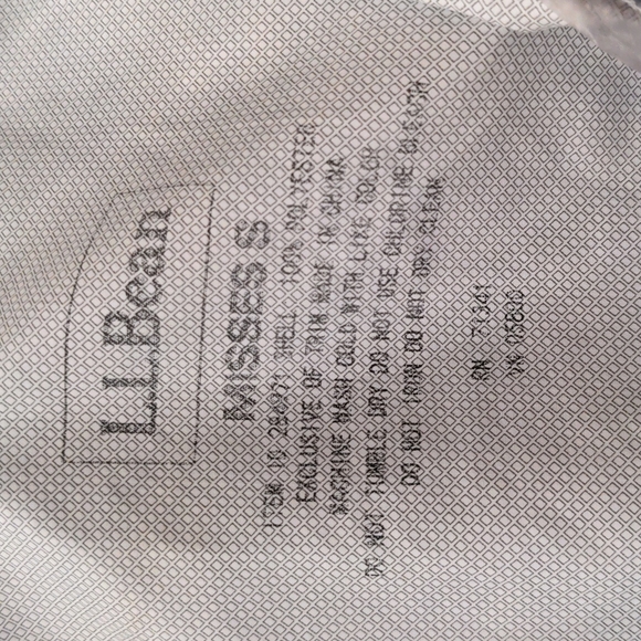 L.L. Bean Rain Jacket Blue Size Small - Picture 4 of 12